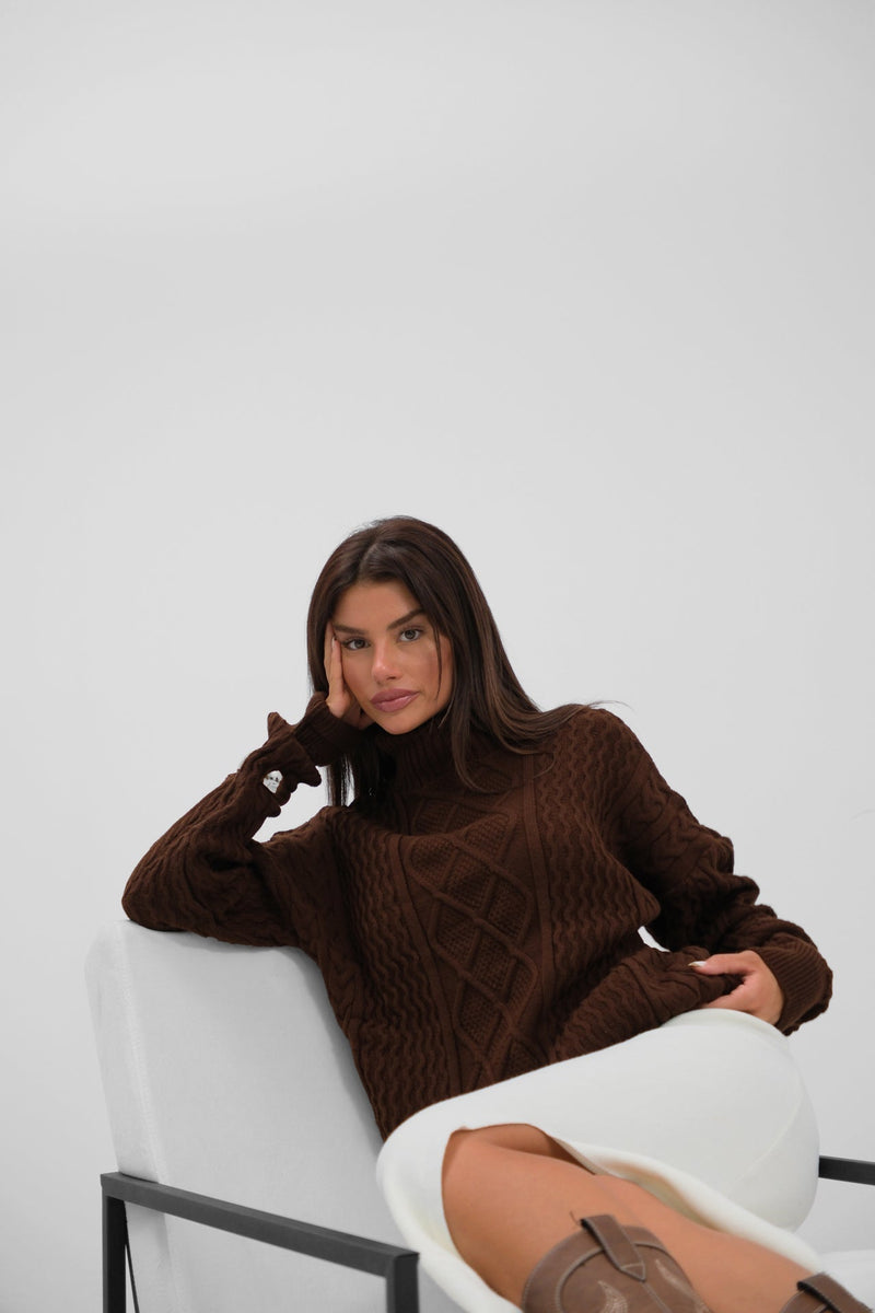 A Vintage Style Sweater with Delicate Timeless Details