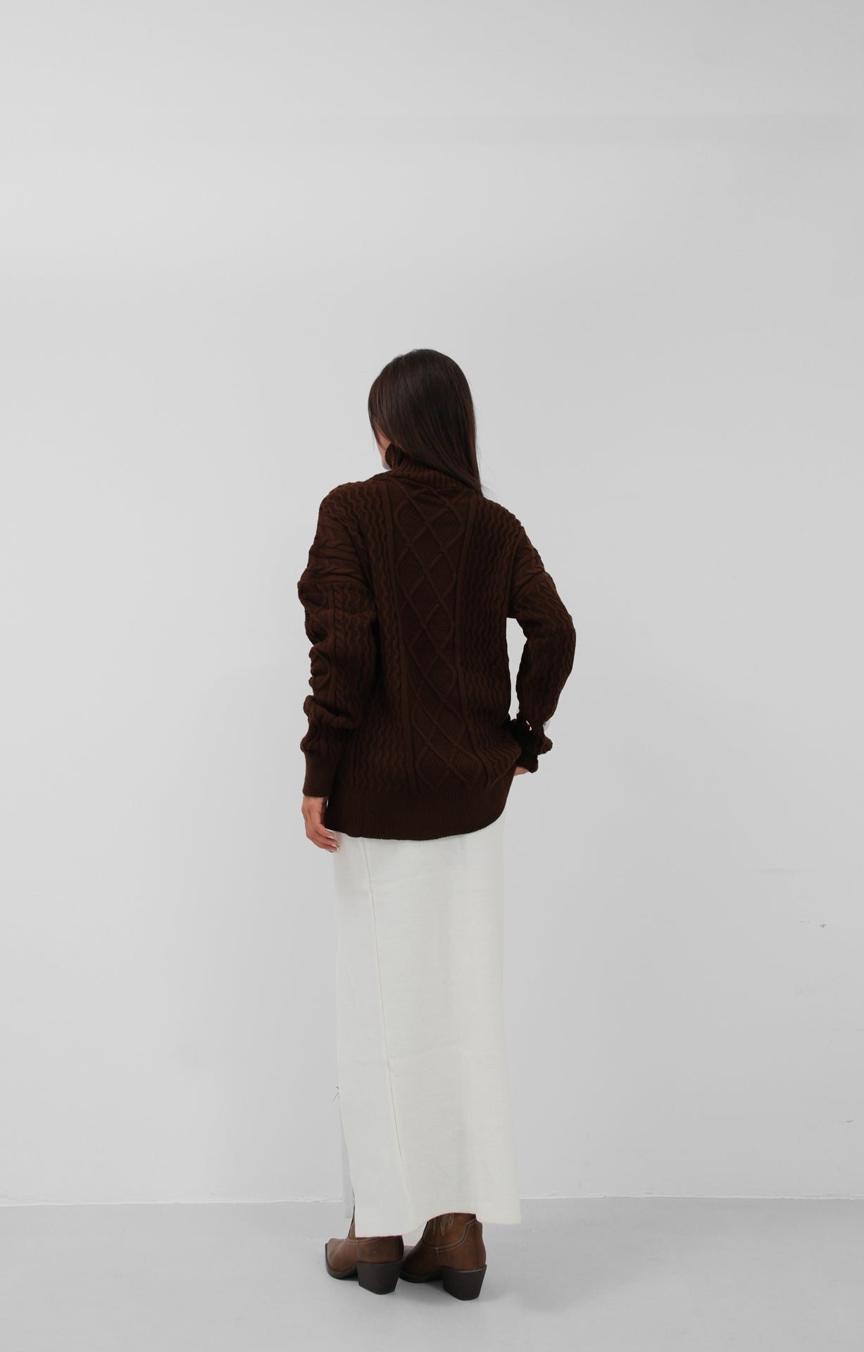 A Vintage Style Sweater with Delicate Timeless Details