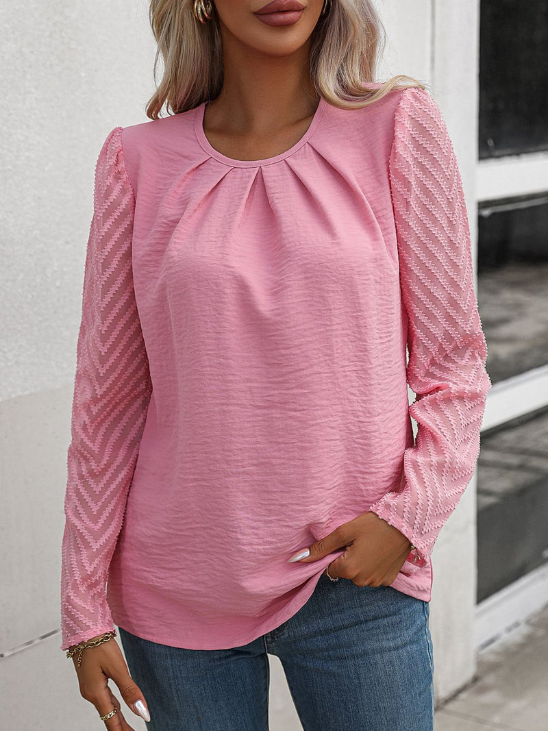 Classic Vintage Blouse with a Flattering Fit
