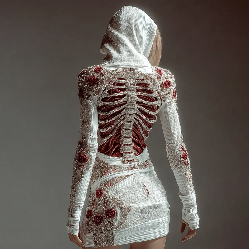 Sulokkaasti suunniteltu Villapaita