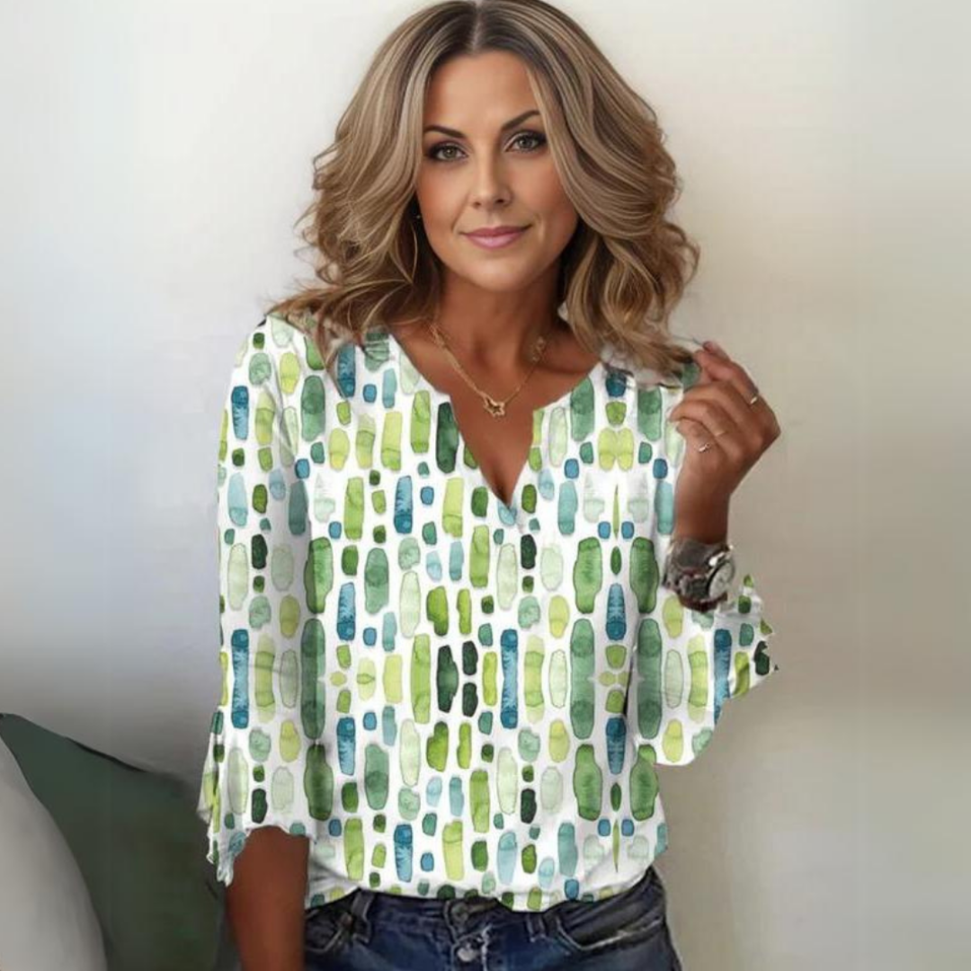 Vintage Inspired Blouse with a Contemporary Edge