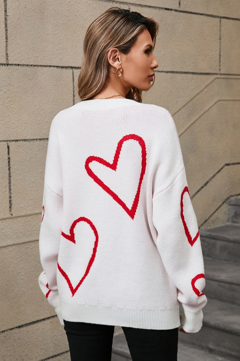 A Vintage Style Sweater with Delicate Timeless Details
