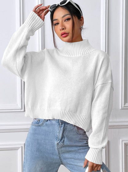 Viola® | Turtleneck sweater with long sleeves