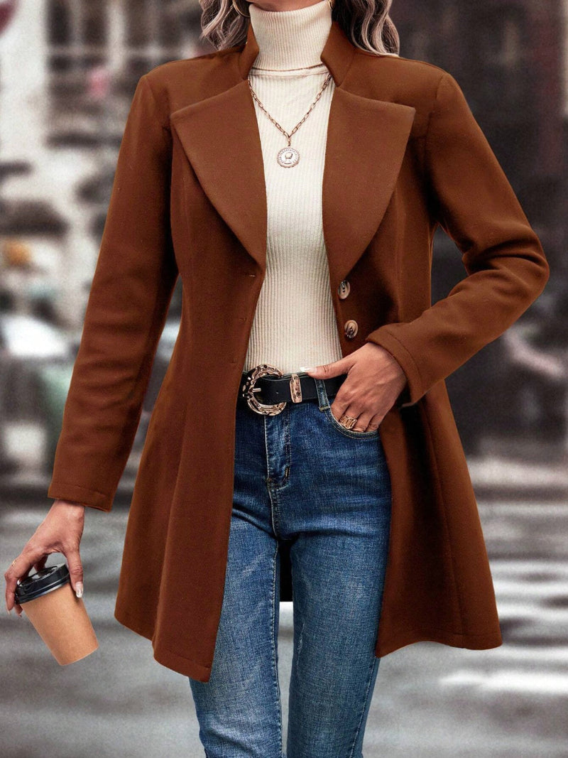 Polished Coat with an Effortless Classic Look