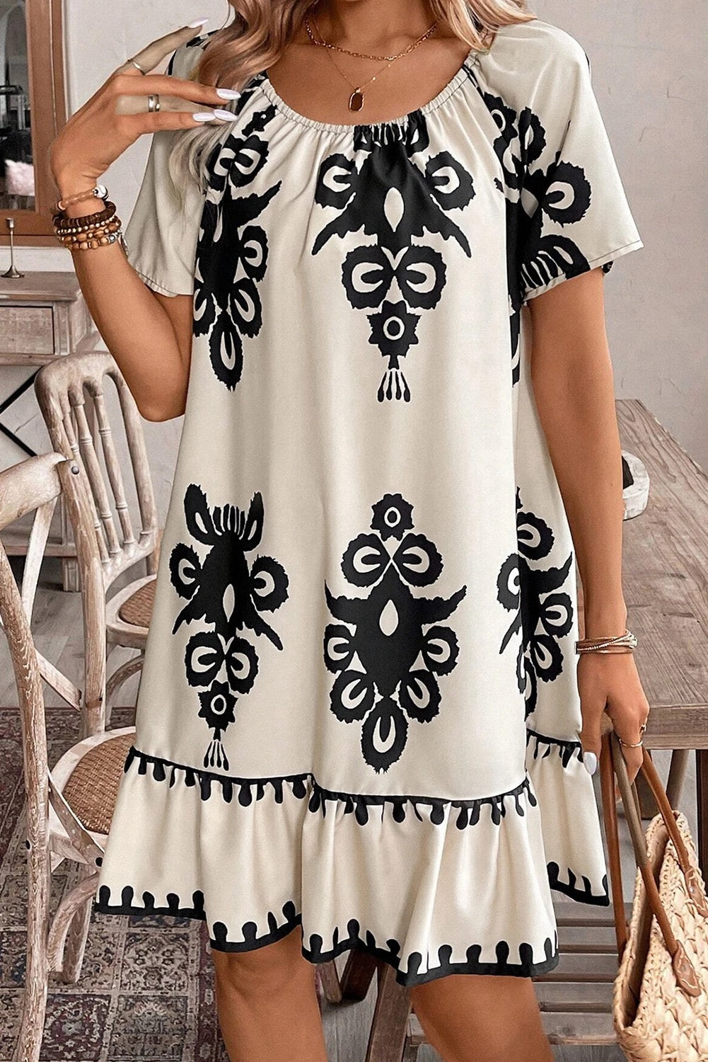 A Vintage Style Dress with Delicate Timeless Details