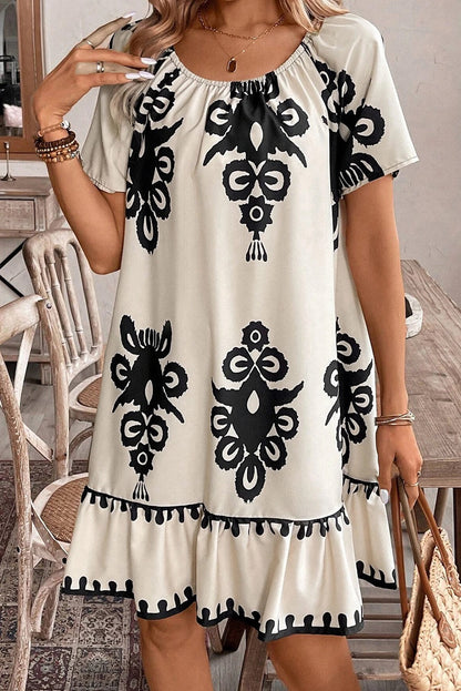 A Vintage Style Dress with Delicate Timeless Details