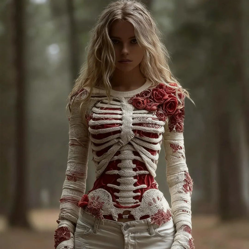 Sulokkaasti suunniteltu Villapaita