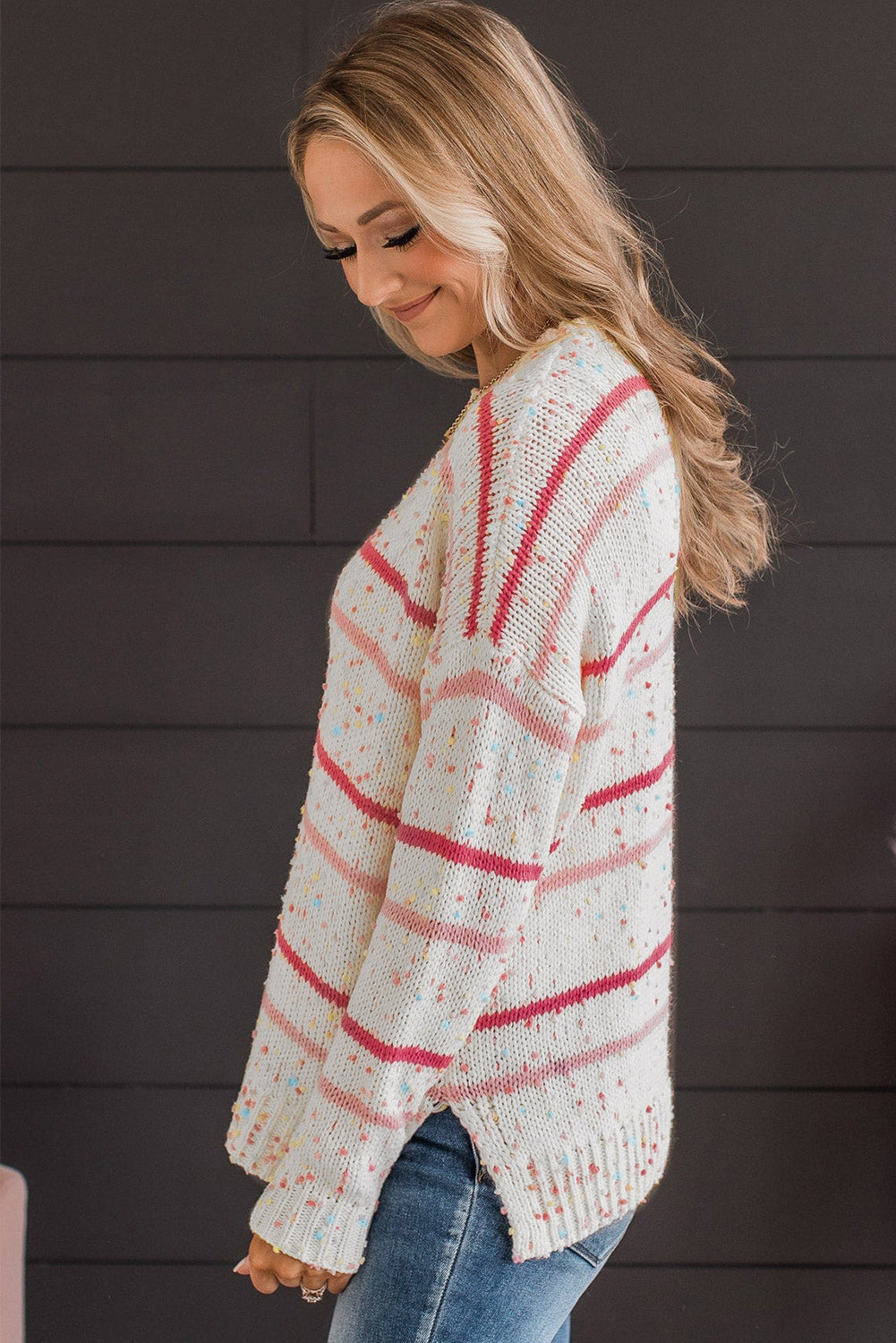 Classic Vintage Sweater with a Flattering Fit