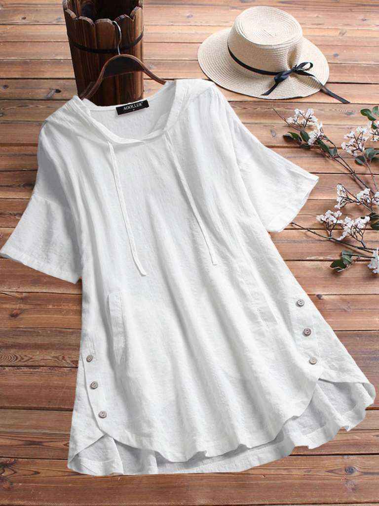 Well Tailored Blouse with a Graceful Silhouette