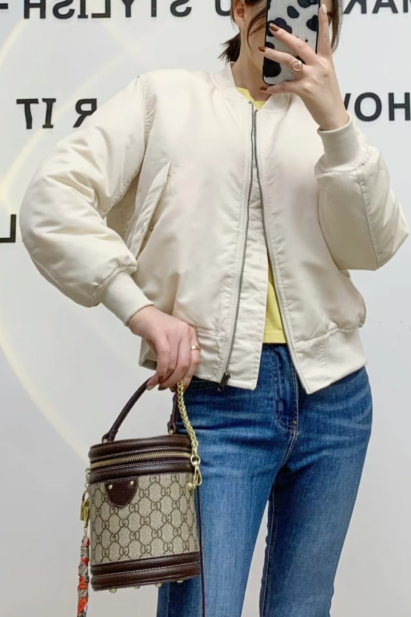 A Vintage Style Jacket with Delicate Timeless Details