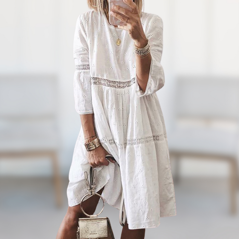 A Vintage Style Dress with Delicate Timeless Details