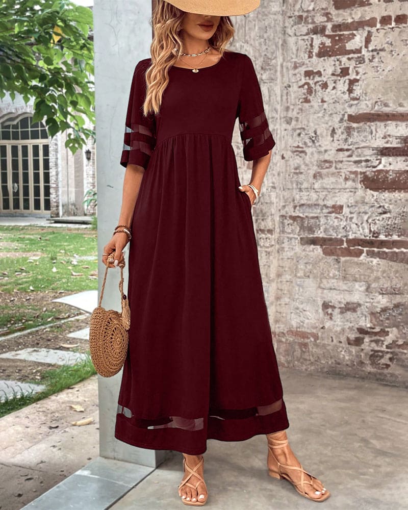 Classic Vintage Dress with a Flattering Fit