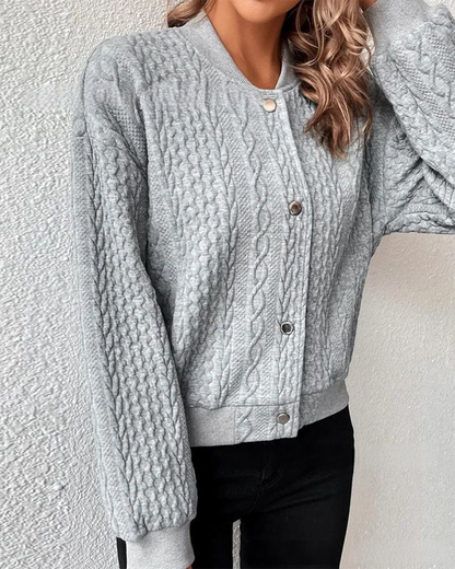A Vintage Style Cardigan with Delicate Timeless Details