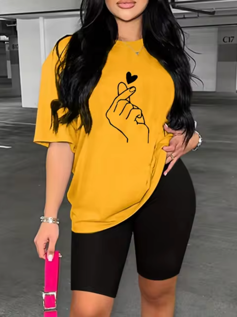 Beautifully Balanced T-Shirt with Timeless Character