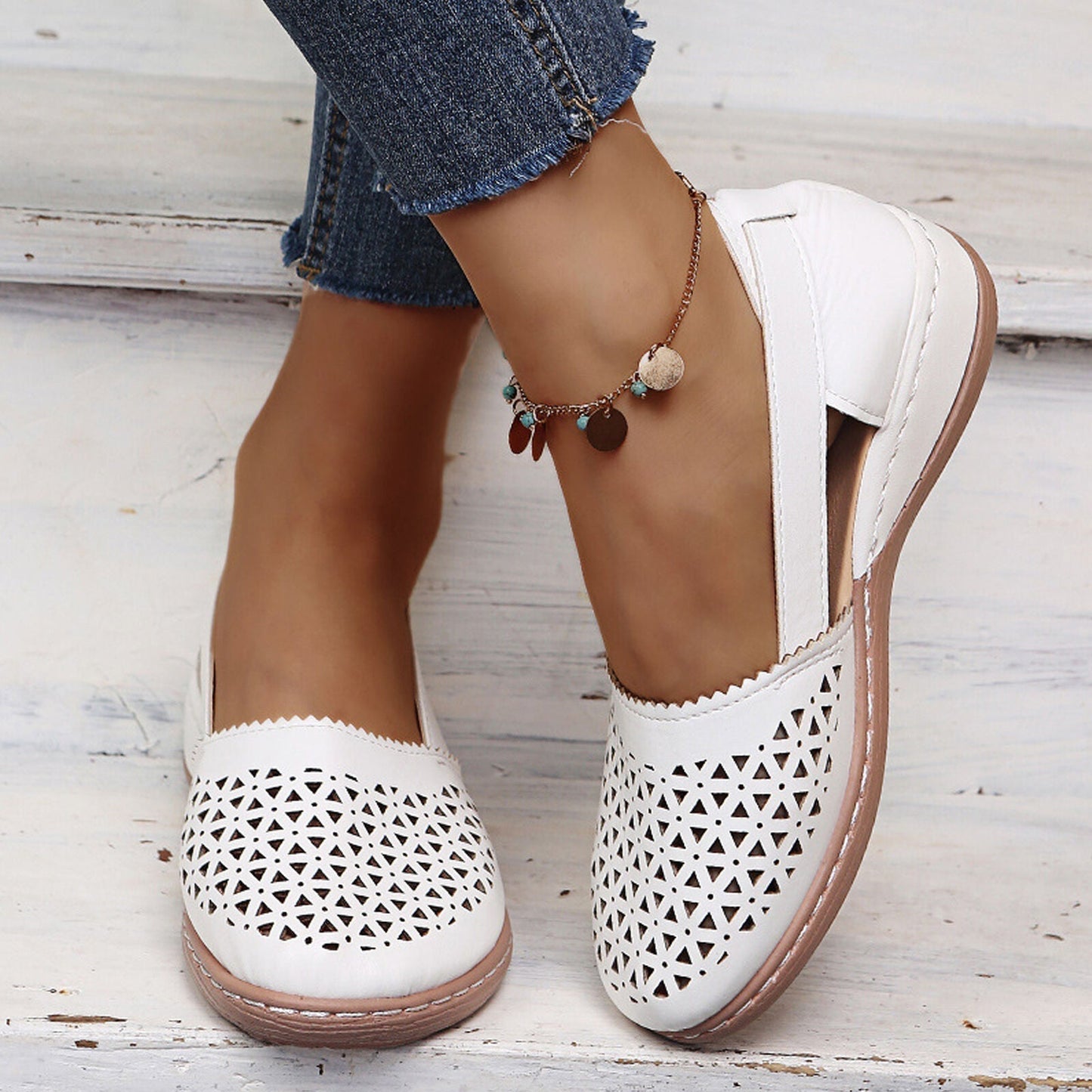 Chic Orthopedic Shoes with Unique Design