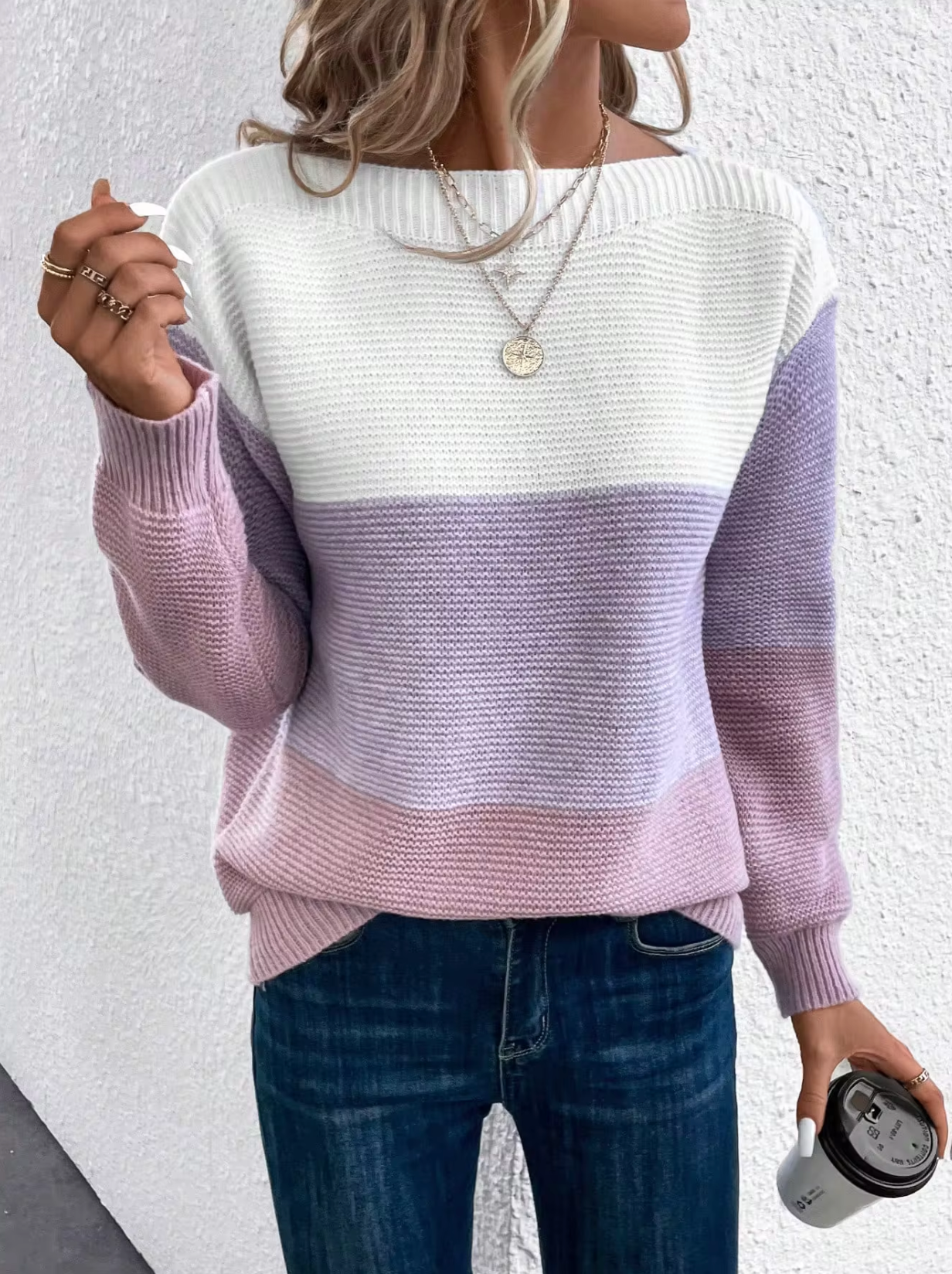 Beautifully Finished Sweater in a Timeless Design