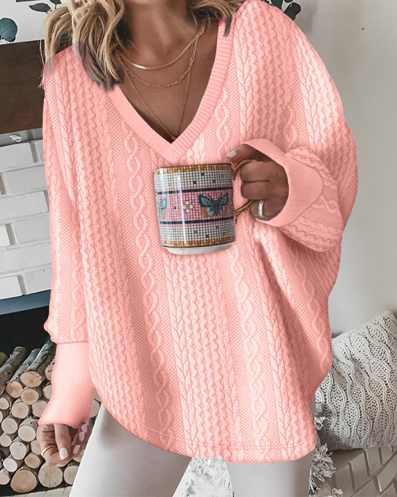 A Vintage Style Pullover with Delicate Timeless Details