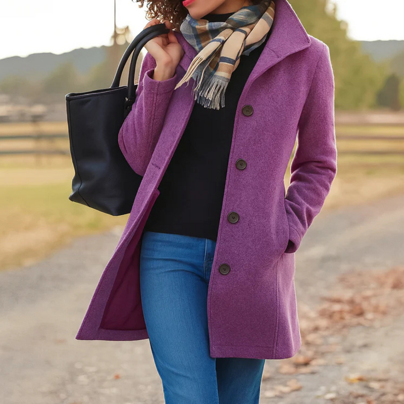 Vintage Inspired Coat with a Contemporary Edge