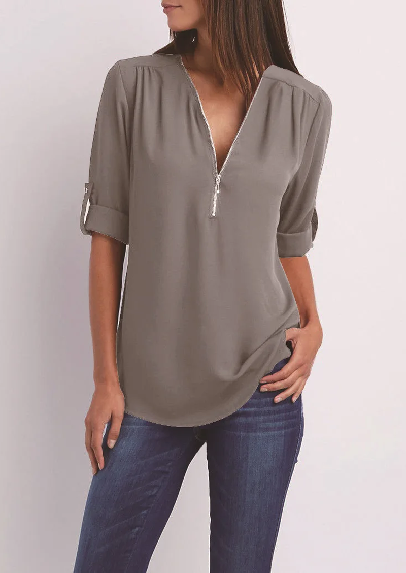 Beautifully Finished Blouse in a Timeless Design