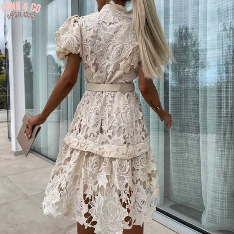 A Vintage Style Dress with Delicate Timeless Details