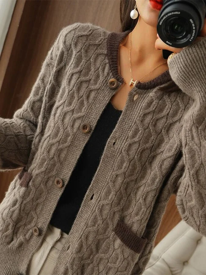 Beautifully Balanced Cardigan with Timeless Character