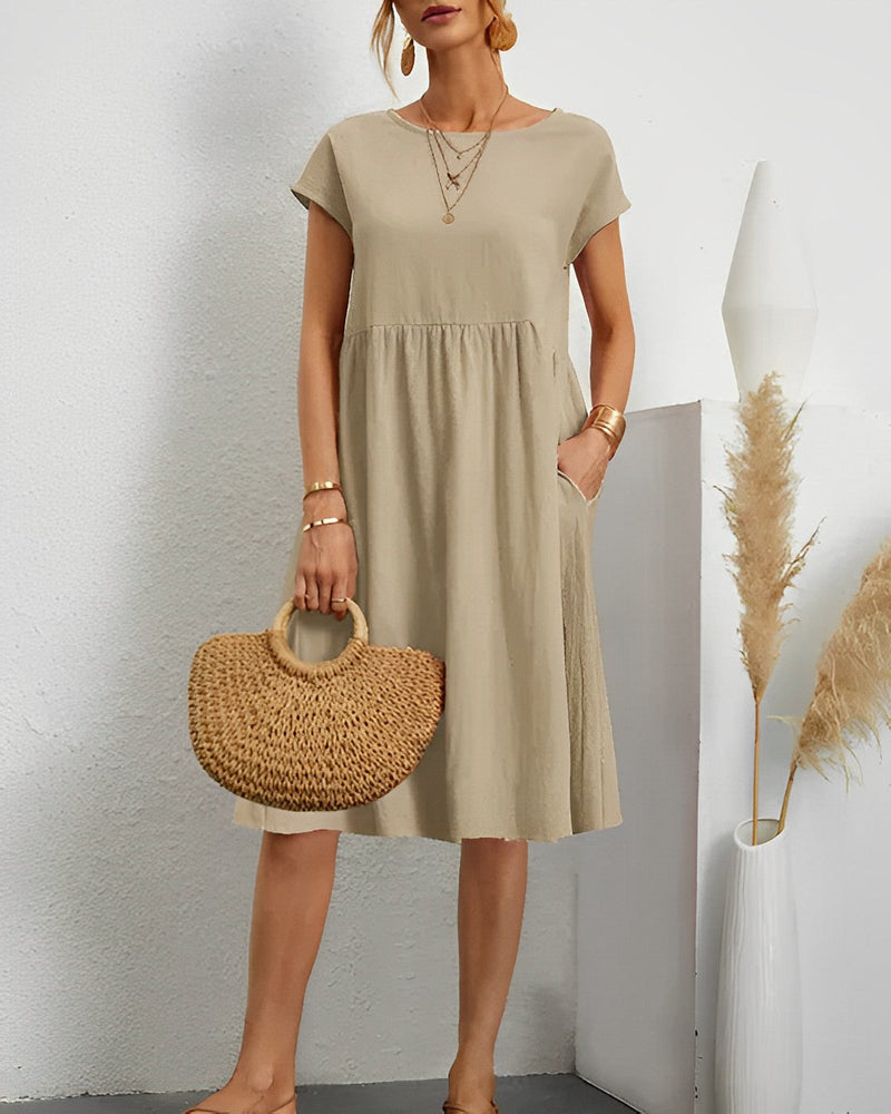A Vintage Style Dress with Delicate Timeless Details