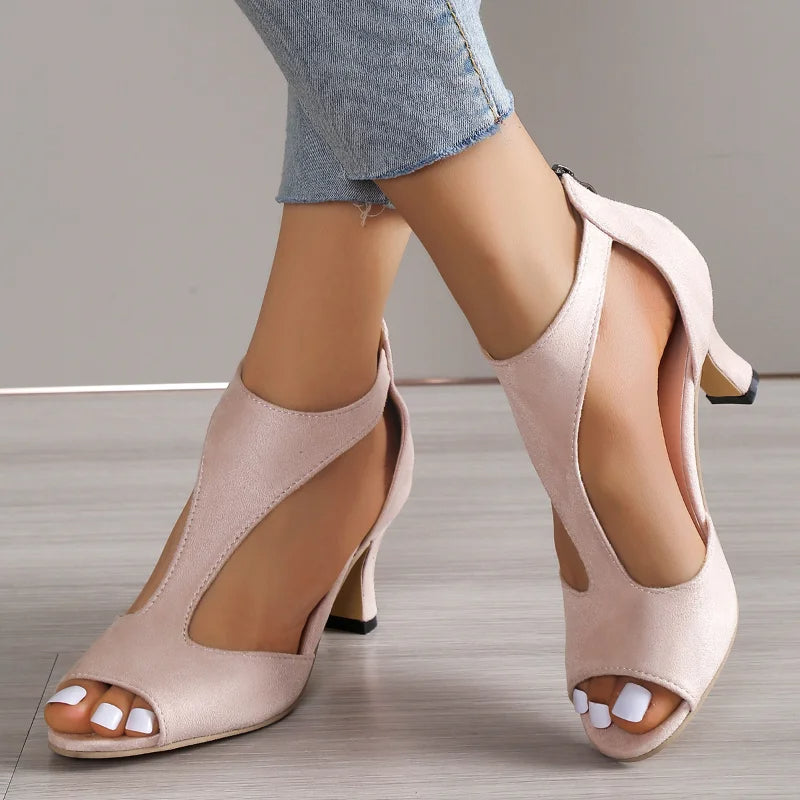 Classic Orthopedic Heels with Timeless Style