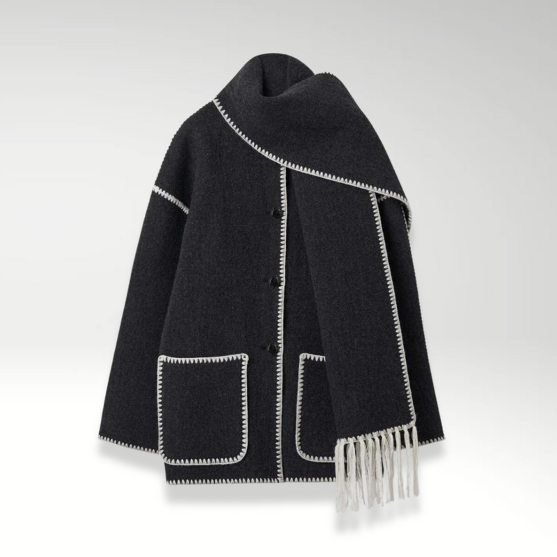Classic Vintage Coat with a Flattering Fit