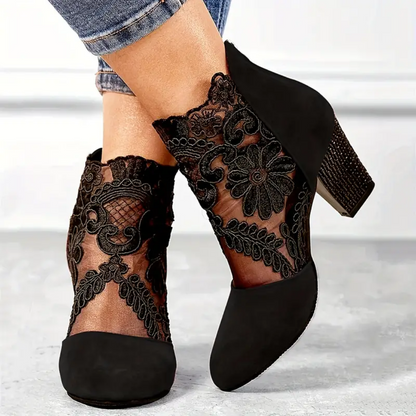 Vintage Inspired Orthopedic Pumps