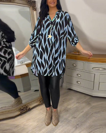 Classic Vintage Blouse with a Flattering Fit