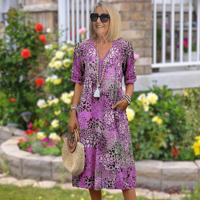 A Vintage Style Dress with Delicate Timeless Details