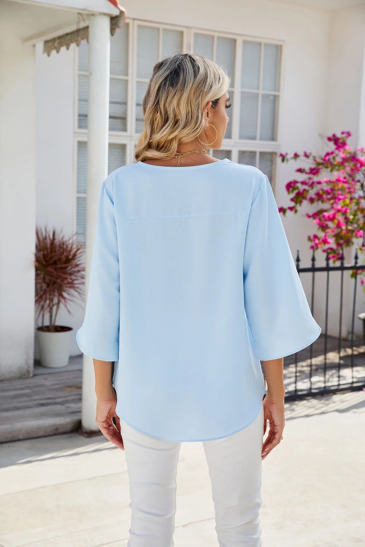 Beautifully Finished Blouse in a Timeless Design