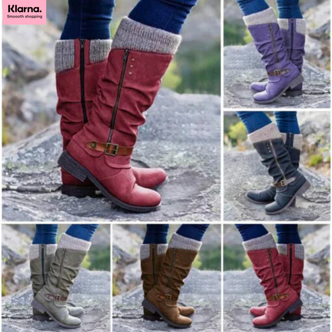 Chic Orthopedic Boots with Unique Design