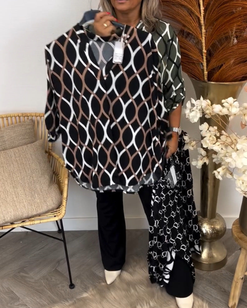 Classic Vintage Blouse with a Flattering Fit