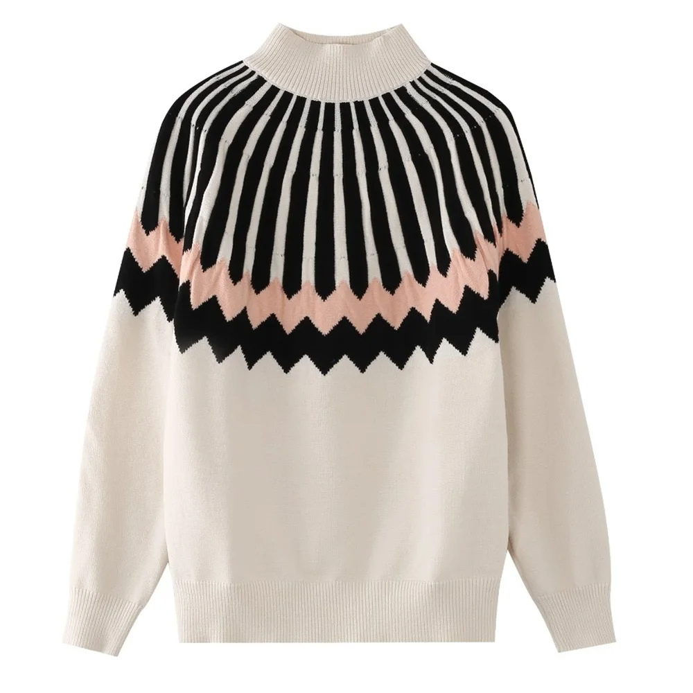 Vintage Inspired Sweater with a Contemporary Edge