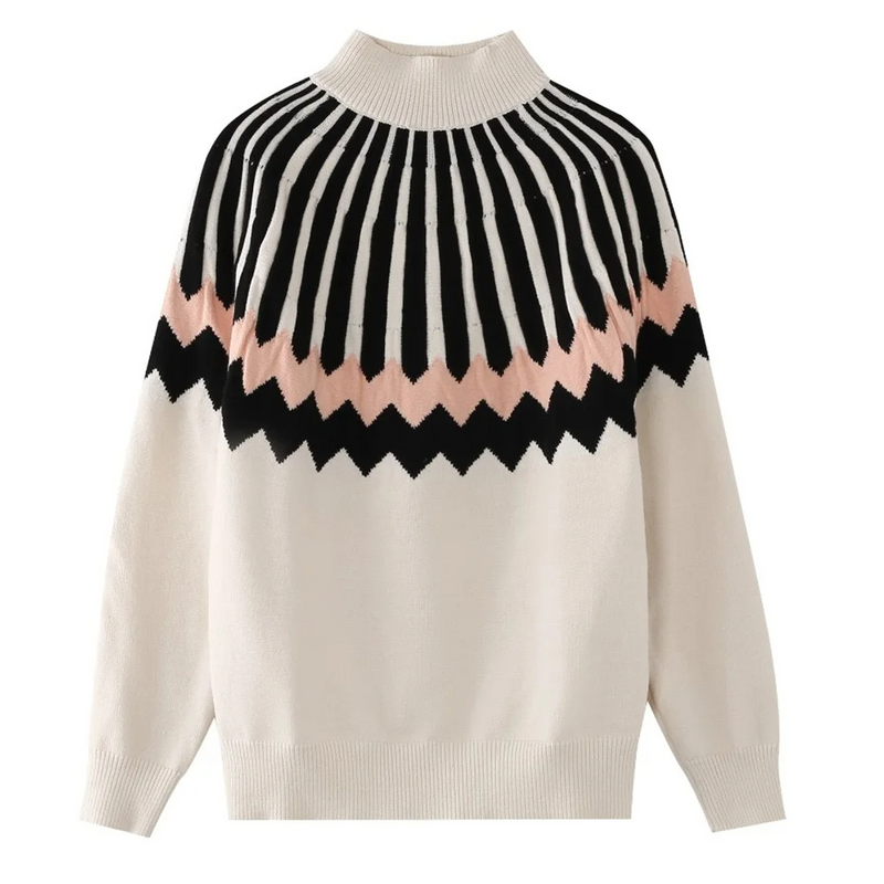 Vintage Inspired Sweater with a Contemporary Edge
