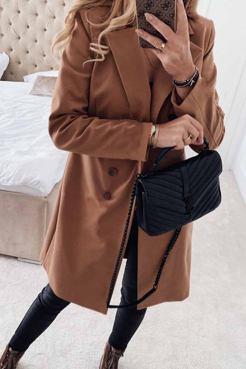 A Vintage Style Coat with Delicate Timeless Details