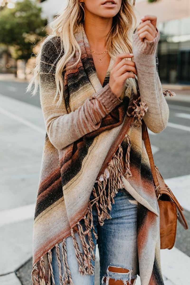 Well Tailored Cardigan with a Graceful Silhouette