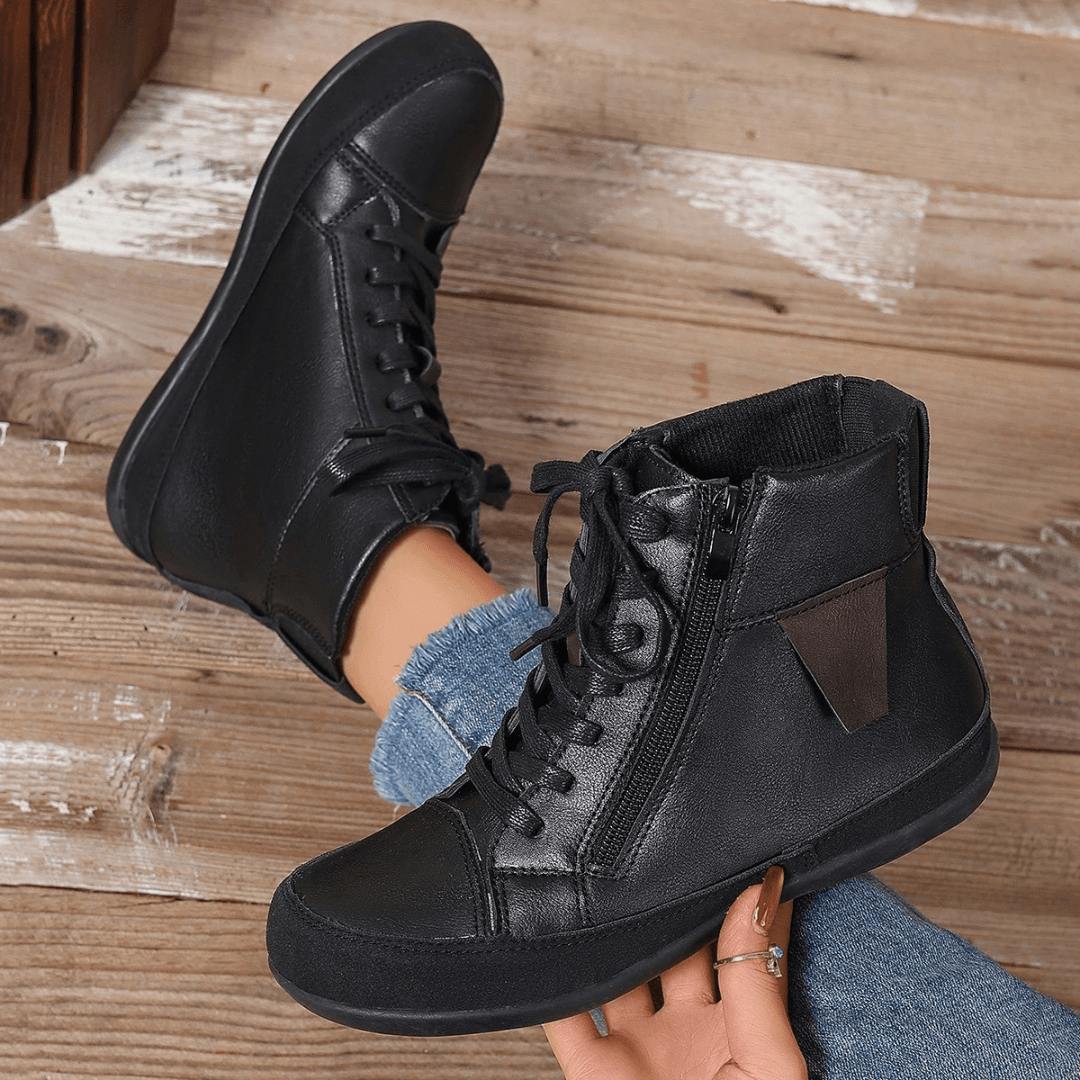 Chic Orthopedic Boots with Unique Design