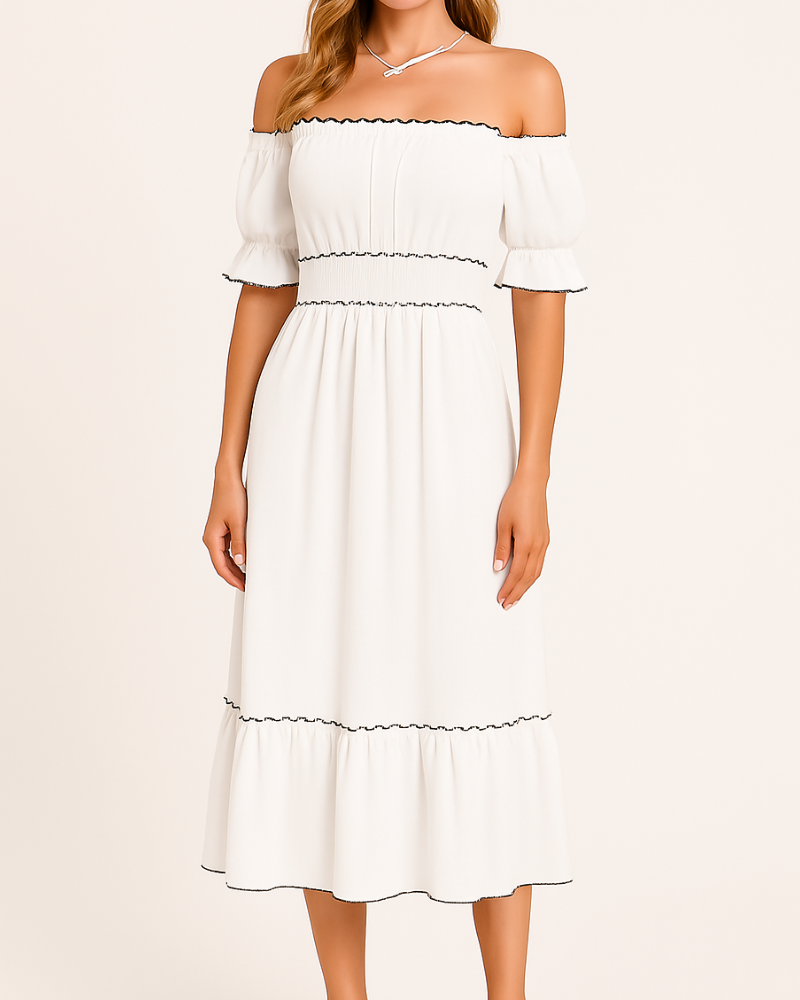 Effortlessly Elegant Dress with a Timeless Design