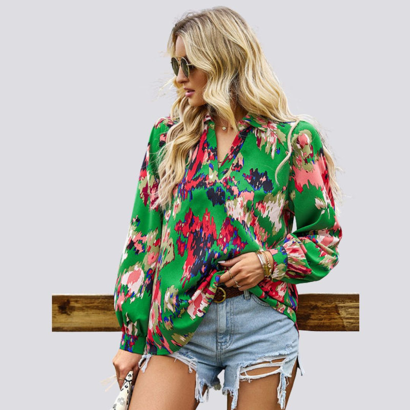 Vintage Inspired Blouse with a Contemporary Edge