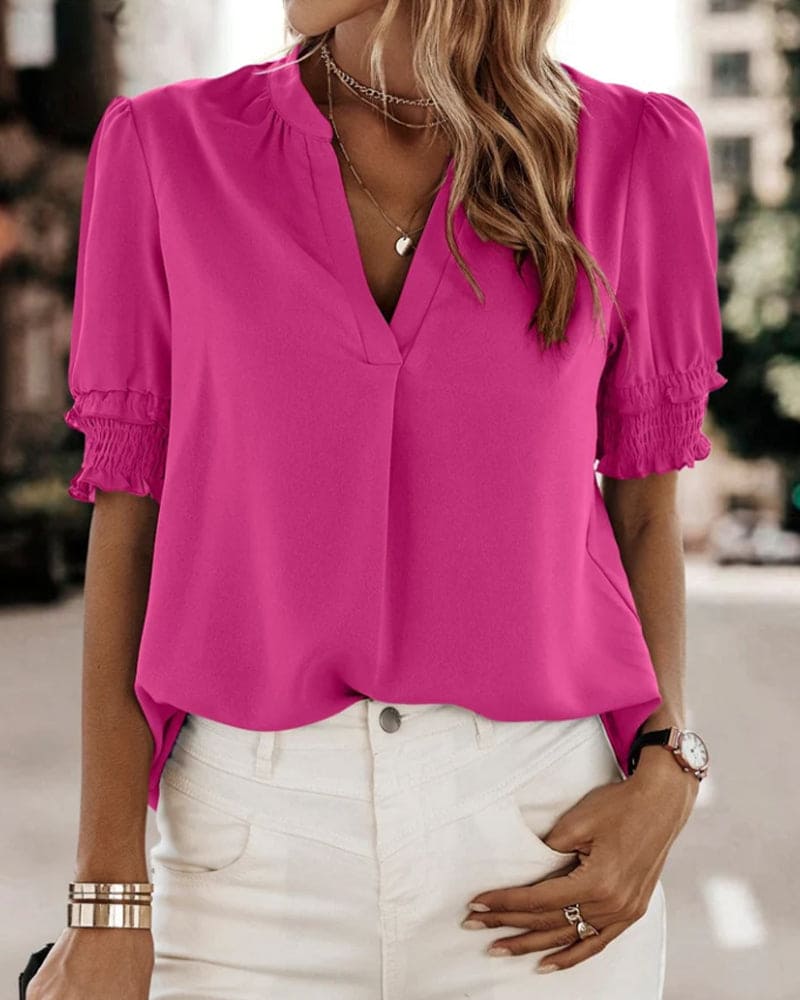 Beautifully Finished Blouse in a Timeless Design