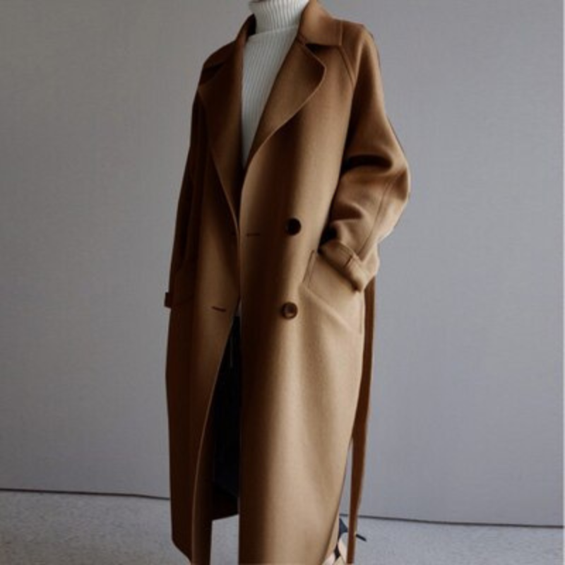 Classic Vintage Coat with a Flattering Fit