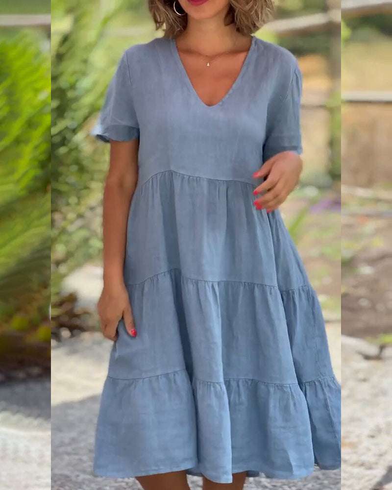 Well Tailored Dress with a Graceful Silhouette