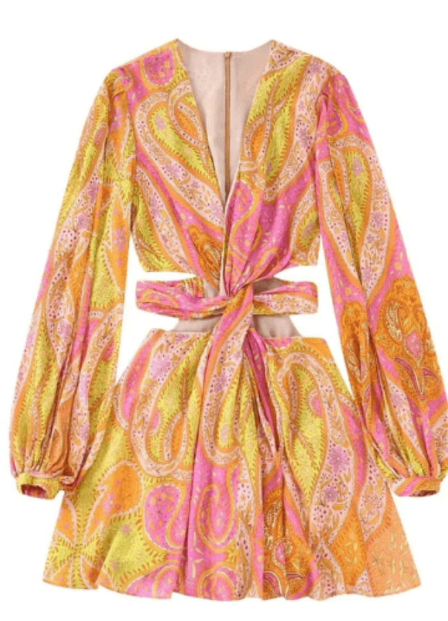 A Vintage Style Dress with Delicate Timeless Details