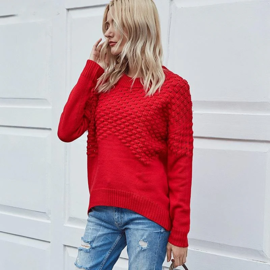 Vintage Inspired Sweater with a Contemporary Edge