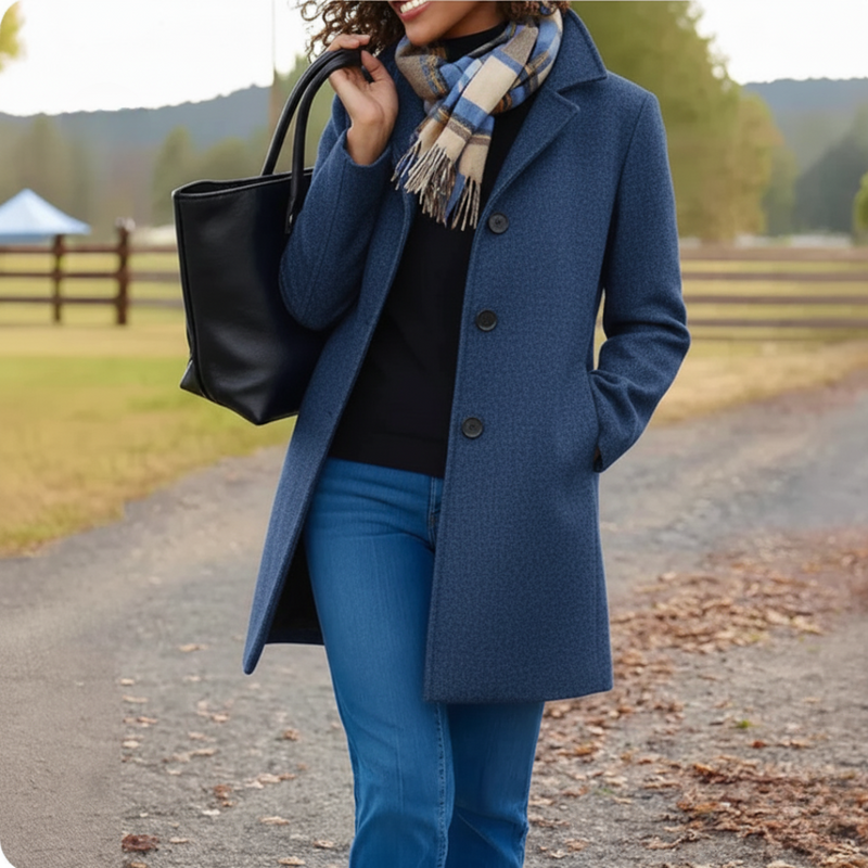 Vintage Inspired Coat with a Contemporary Edge