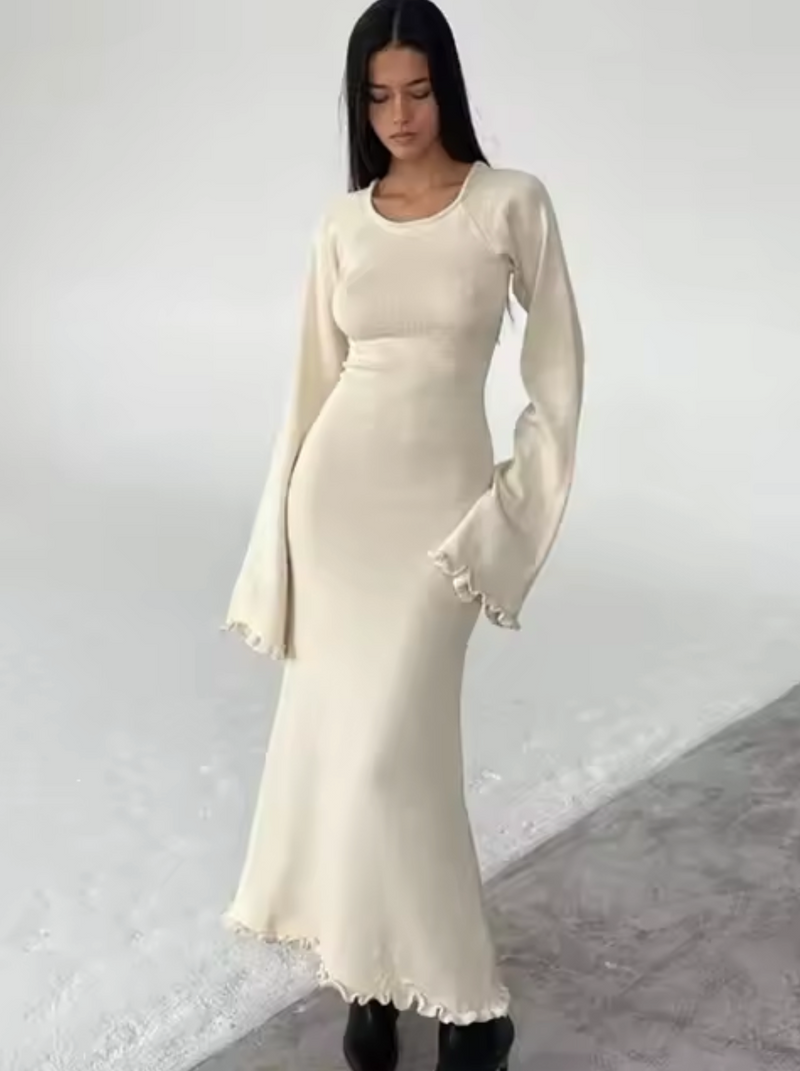 A Vintage Style Dress with Delicate Timeless Details