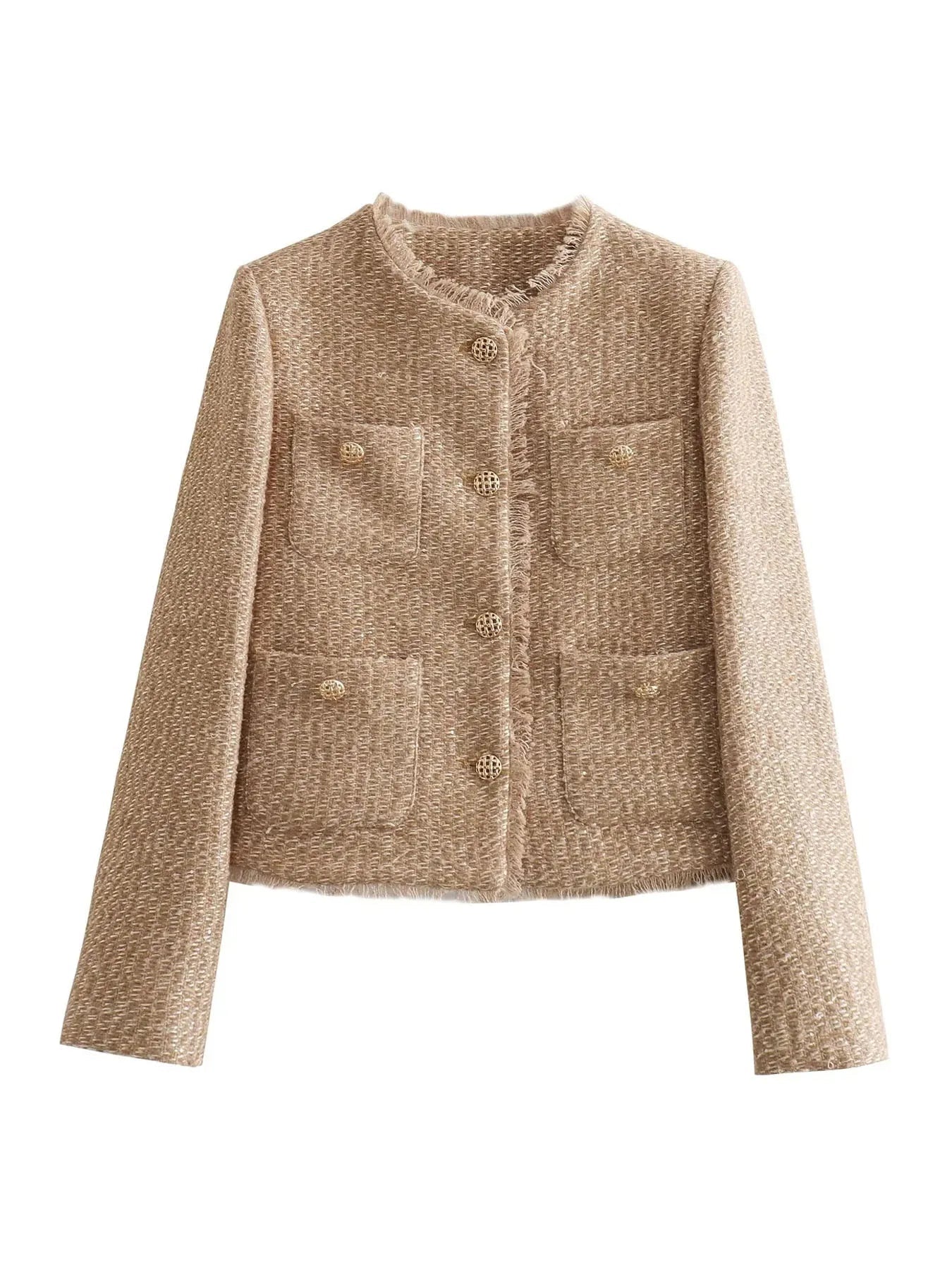 A Vintage Style Jacket with Delicate Timeless Details