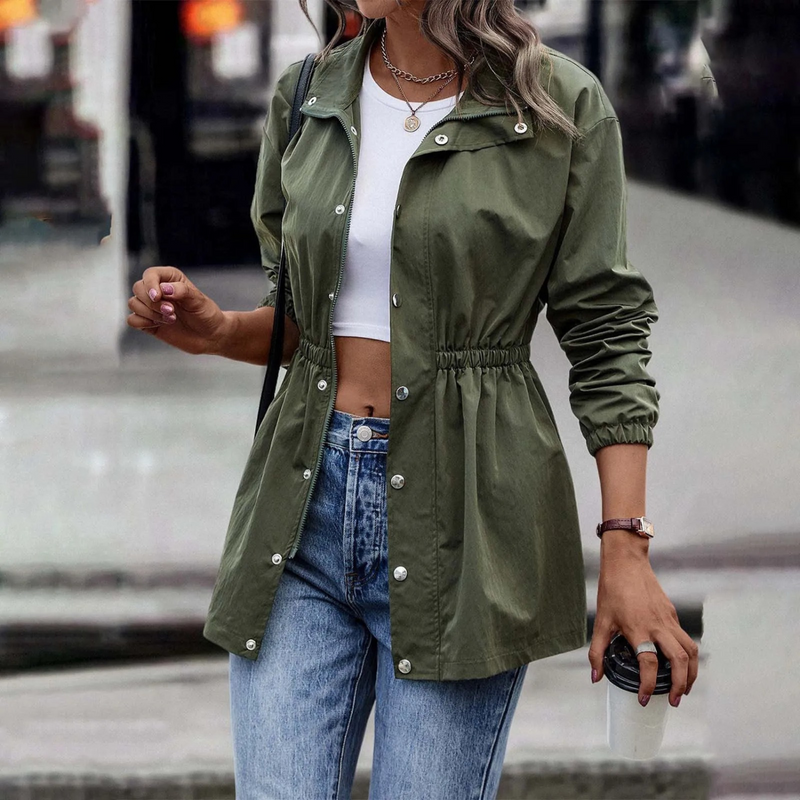 Classic Vintage Coat with a Flattering Fit